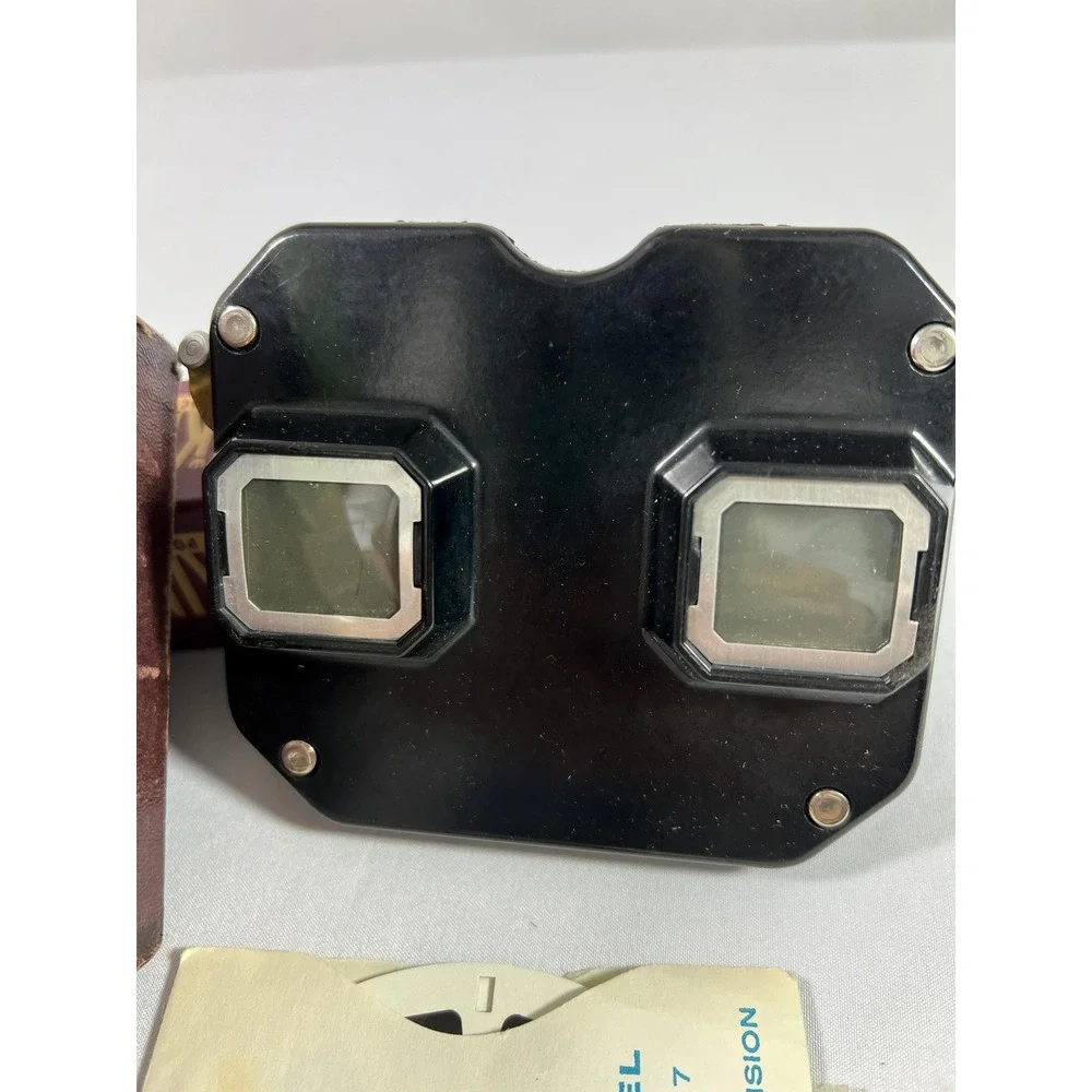Vintage Sawyer's View-Master Model C Stereoscope Original Box Reel Sets